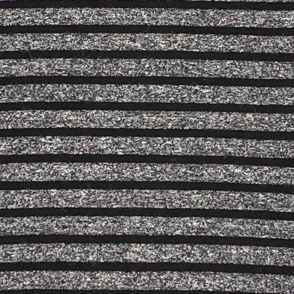 *SOLD* LULAROE | Black Striped Unisex Gracie - Picture 5 of 5